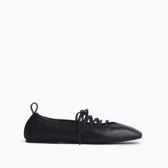 Rag and Bone NWT $348 Sophia Ballet Flat Color Black Size 9 - Picture 5 of 15